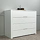 Комод дерев'яний "Орео" у білому кольорі, фото 6
