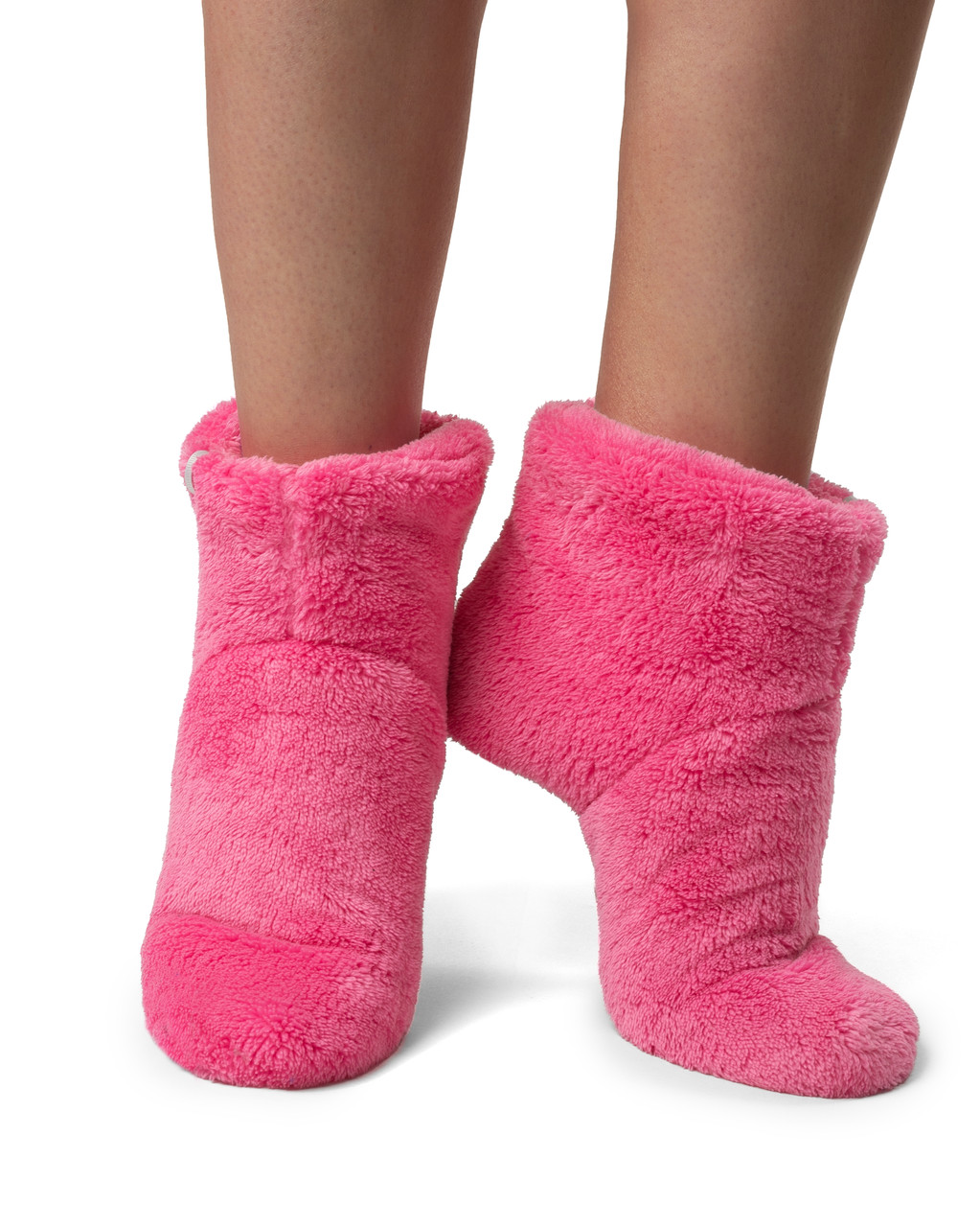Капці-чобітки домашні махрові Рожевий, фото 1
