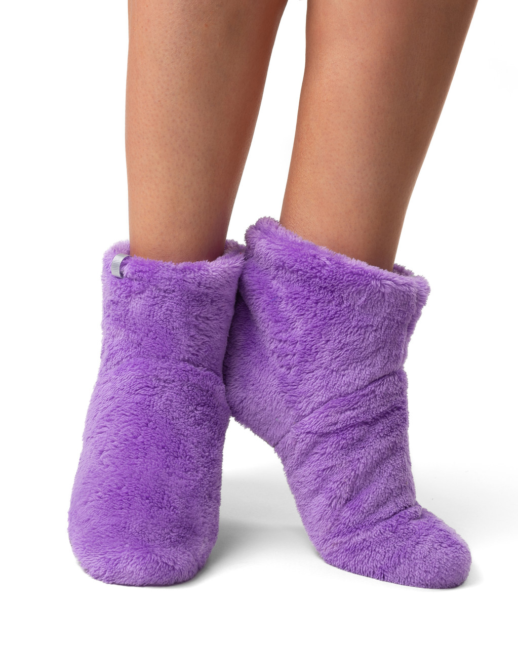 Капці-чобітки домашні махрові Бузковий, фото 1