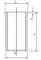 Гильза цилиндра Goetze