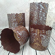 Паперові форми для випікання оптом 70*85 мікс Жар Птах, фото 4