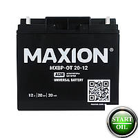 Аккумулятор MAXION 12-20 12В-20ah AGM мультигель