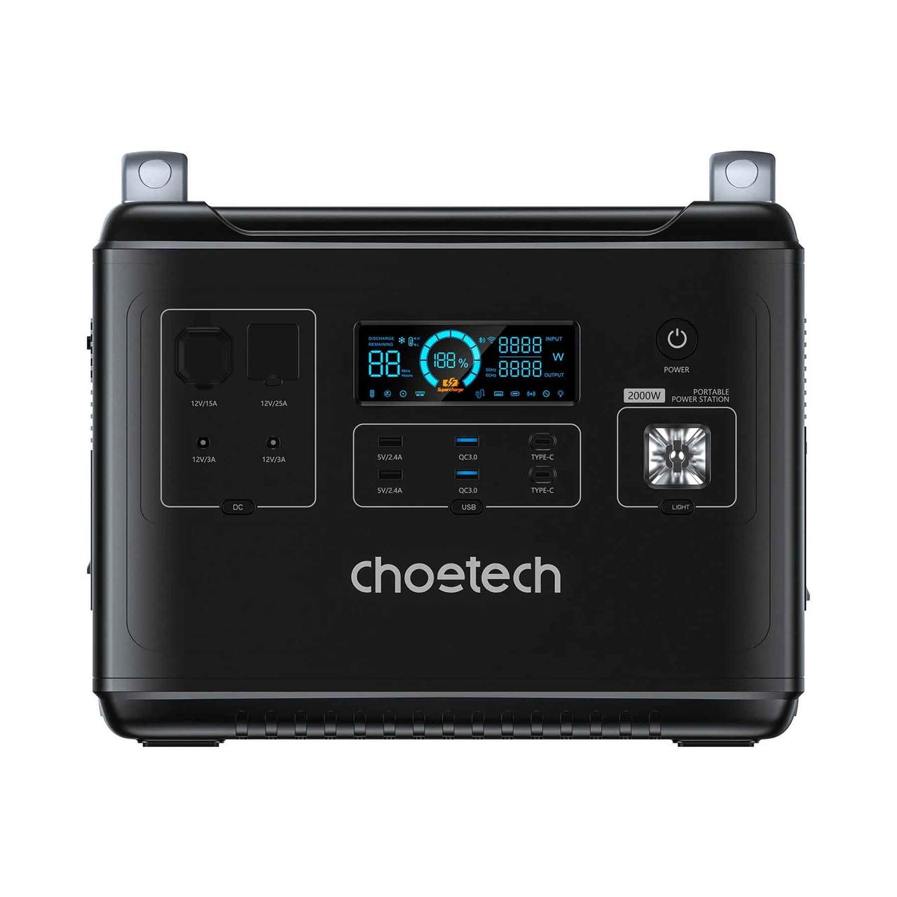 Зарядна станція Choetech 2000W 624000mAh 1997Wh (BS006)