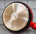 Сковорода з антипригарним мармуровим покриттям 24 см Edenberg EB-3338 / Сковорідка для індукційної плити, фото 8