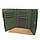Жіночий довгий гаманець штучна шкіра оливковий Арт.T6223-010 green Tailian (54), фото 3