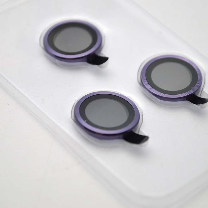 Защитные линзы на камеру для iPhone 14 Pro Deep Pruple/Фиолетовый, фото 2