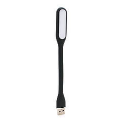 DR Ліхтарик гнучкий LED USB, Black, OEM