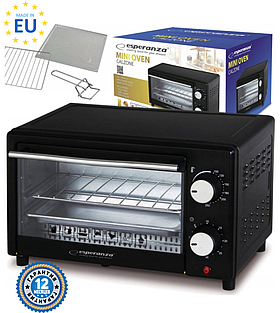 Електродуховка міні-піч Esperanza EKO007 10 л Настільна духовка