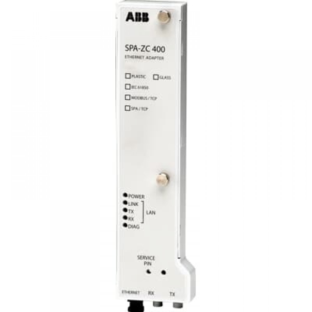 Адаптер зв'язку ABB Ethernet та IEC 61850 (SPA-ZC 400)