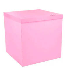 Коробка сюрприз, 70*70*70 см., колір - рожевий