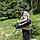 Гамак розкладний одномісний Naturehike Outdoor Folding Hammock NH20JJ011, 300D Oxford, чорний, фото 6