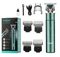 Професійний триммер VGR Professional Hair Trimmer V-186 Dark Green (V-186-Green), фото 3