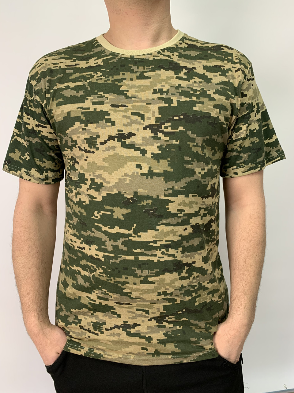 Футболка S Комуфляж Піксель, фото 1