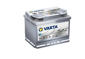 Акумулятор VARTA Silver Dynamic AGM (D52) 60Ah-12v (242x175x190) правий +