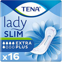 Урологические прокладки Tena Lady Slim Extra Plus 5 капель (16 шт.)