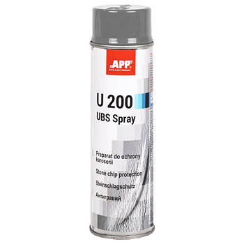 Антигравійне покриття APP U200 UBS Spray 500 мл сірий