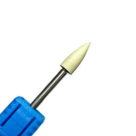 Фреза для манікюру силіконова Жовта куля маленька