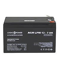 Аккумуляторная батарея LogicPower LPM 12V 7AH (LPM 12 - 7.0 AH) AGM