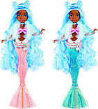 Лялька русалока Mermaze Mermaidz Color Change Shellnelle Mermaid Fashion Doll!, фото 3