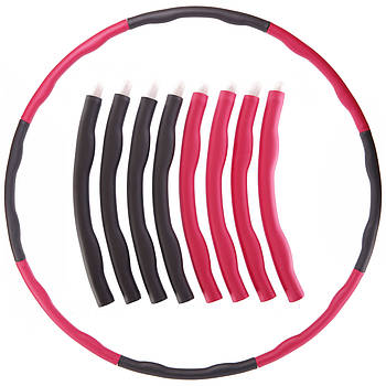 Обруч складний м'який Хула Хуп SP-Sport BY-018 8 секцій