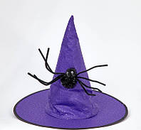 Колпак фиолетовый с пауком