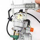 Карбюратор генератора 4 8 кВт газовий редуктор NG природний газ LPG зріджений газ, фото 4