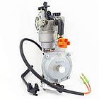 Карбюратор генератора 4 8 кВт газовий редуктор NG природний газ LPG зріджений газ, фото 3