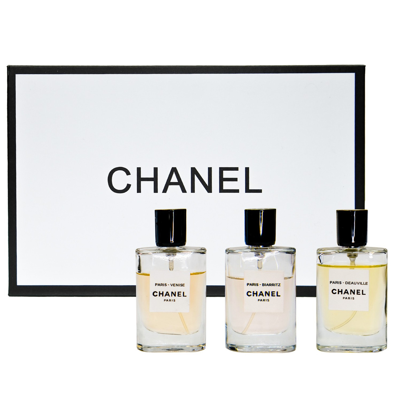 Набор мини-парфюмов унисекс CHANEL Les Eaux de Chanel 3 в 1 УЦЕНКА!!! ПРИЧИНА УЦЕНКИ: НЕДОЛИВ! - фото 1 - id-p1753333340