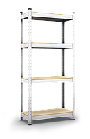 Полочный стеллаж 1600х1000х500, 4 полки ДСП стеллажи полочные новые и бу легкие полочные стеллажи