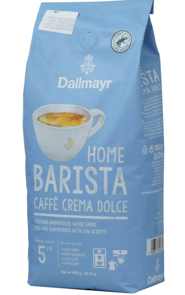 Кава зернова Dallmayr Home Barista Caffe Crema Dolce, 1 кг | Купить, цена в  Market IT