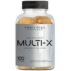 Вітаміни Powerful Progress Multi-X multi-vitamin + mineral complex (100 таблеток.)