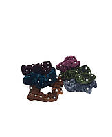 Велюрова резинка з перлинами