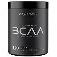 Аминокислоты (БЦАА) Powerful Progress BCAA 2:1:1 + Glutamine (500 грамм.)