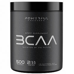 Амінокислоти (БЦАА) Powerful Progress BCAA 2:1:1 + Glutamine (500 грам.)