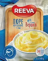 Пюре картофельное со вкусом сливок 40г ТМ Reeva