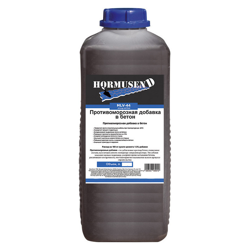 Протиморозна добавка в бетон Hormusend HLV-44 1 л