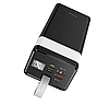 Портативна батарея Power Bank Hoco J86 22.5W / 40000 mAh / 2 x USB QC3.0 / Type-C PD - Black, фото 2