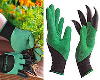 Перчатки с когтями для сада Garden Genie Gloves