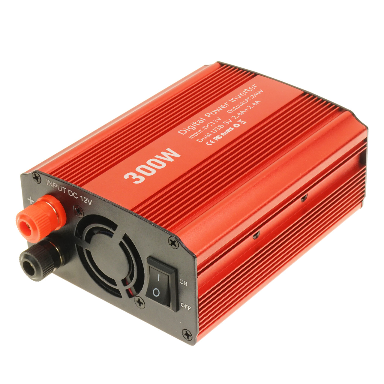 Автомобільний інвертор Akarui 300 Вт (Арт. 7266-0001), фото 1