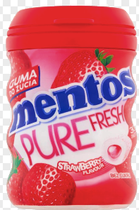 Жевательная резинка Mentos "Pure Fresh Клубника", 70 г. - фото 1 - id-p1753344616