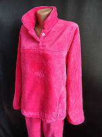 Махрові жіночі піжами з кишенями