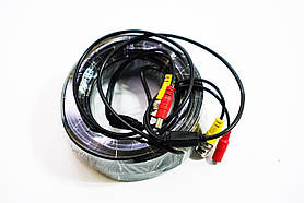 Готовий кабель для відеокамер 30 метрів ( BNC мама), фото 3
