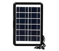 Зарядное устройство с солнечной панелью 5в1 6V 6W EP-0606A
