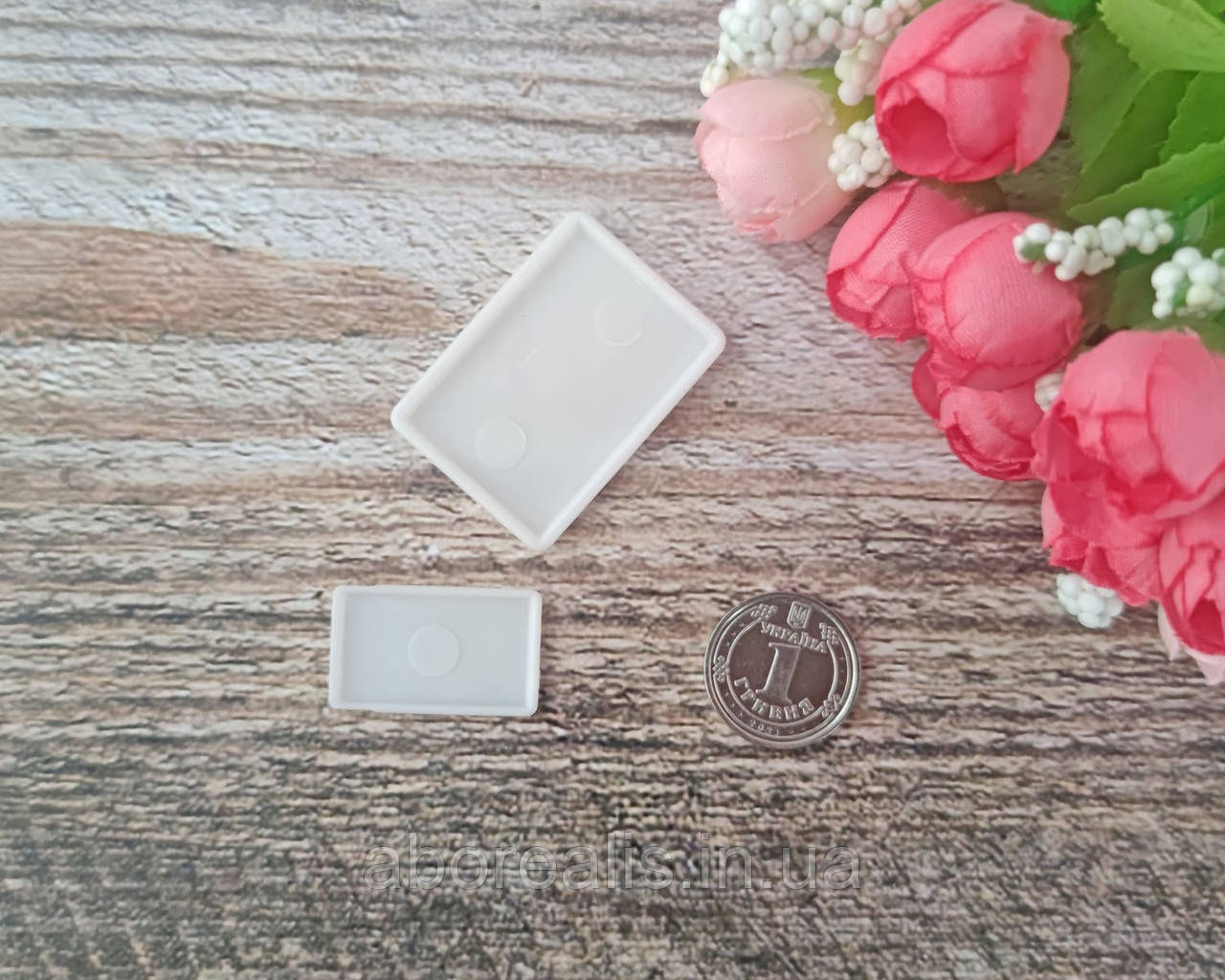 Мініатюра лялькова 1:12 тарілка. 2 шт, фото 1