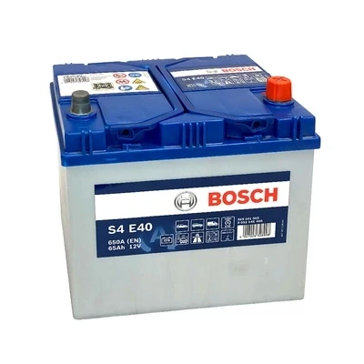 Автомобільний акумулятор Bosch S4 EFB Asia 65Ah R+ 650EN (S4E40) (0092S4E400). Автомобільний (БОШ)