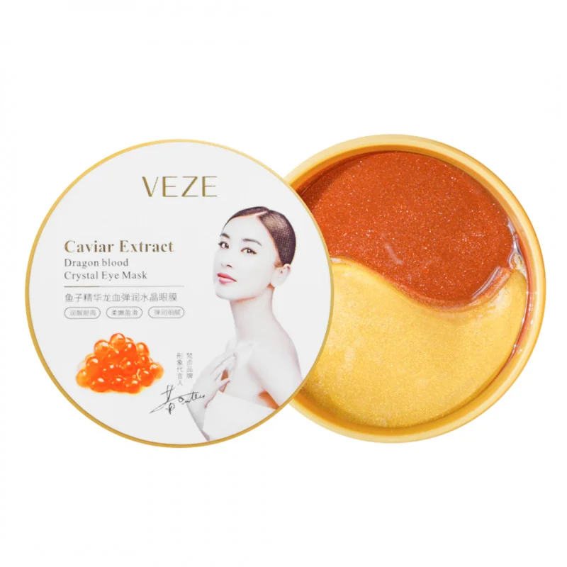 Гідрогелеві патчі з ікрою Veze Caviar Extract Dragon Blood 60 шт