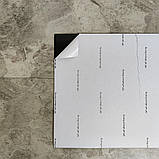 Плитка виниловая для пола и стен мрамор оникс (СВП-100-глянец) самоклеящаяся виниловая плитка, фото 3
