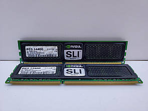 Оперативна пам'ять OZC 4Gb Kit (2x2Gb) DDR3 1800 МГЦ PC2-14400 CL8