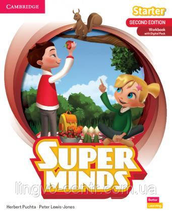 Англійська мова.Super Minds (2nd Edition) Starter Workbook with Digital Pack