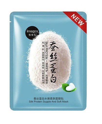Тканинна маска для обличчя Images Silk Protein Supple And Soft 30 г зволожуюча